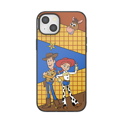 Toy Story Woody & Jessie &mdash; iPhone 15 Plus MagSafe Case